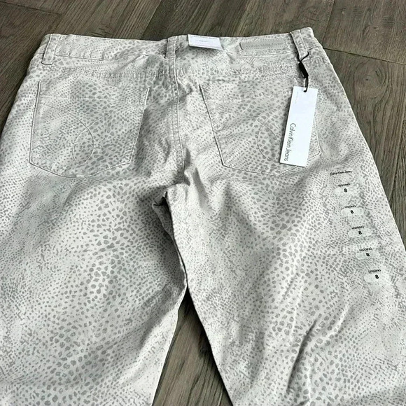 ✨🆕CALVIN Klein🆕✨ | Light snake print jean legging - Picture 8 of 9